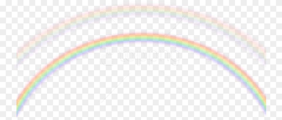 Double Rainbow Images Transparent Circle, Light, Nature, Outdoors, Sky Free Png Download