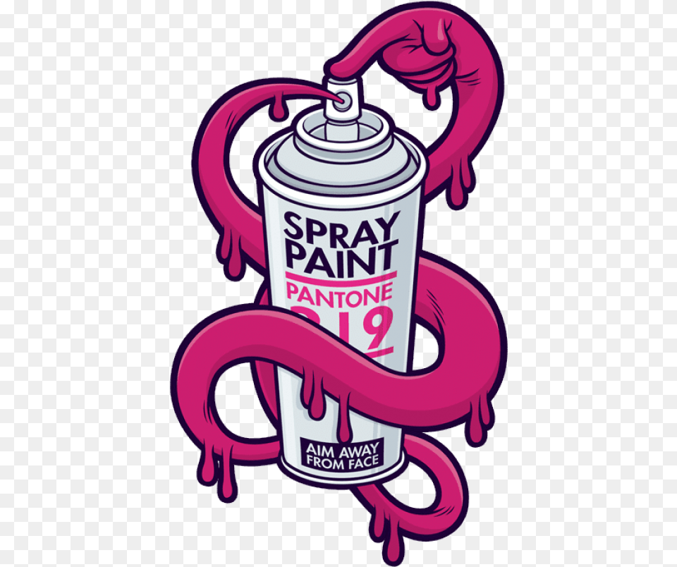 Free Download Aim Away From Face Background Graffiti Spray Can Logo, Tin, Spray Can, Bottle, Shaker Png Image