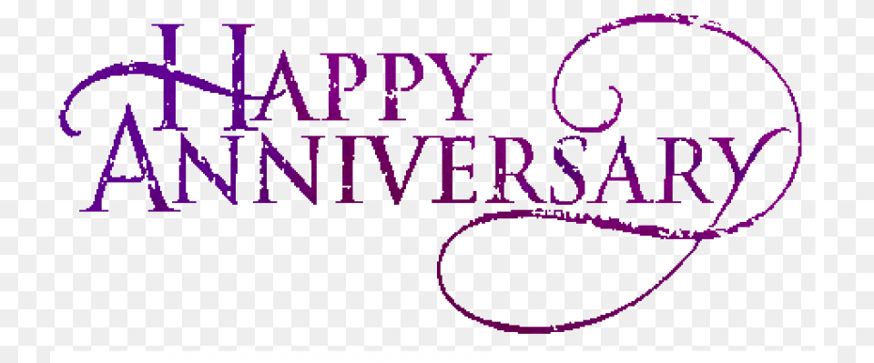 Free Download Anniversary Text Background Happy Wedding Anniversary, Purple, Baseball Cap, Cap, Clothing Png Image