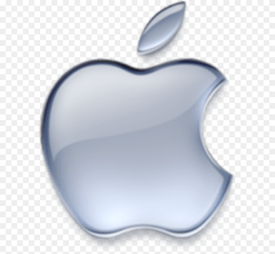 Download Apple Logo 2001 Clipart Apple Inc High Resolution Apple Logo, Plate, Cushion, Home Decor Free Png