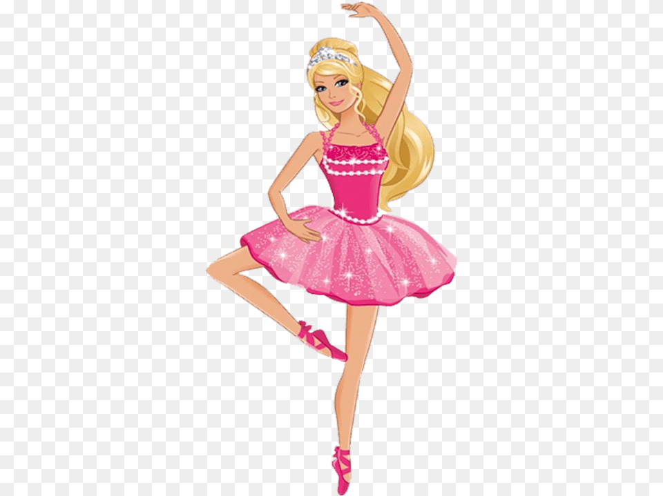 Download Barbie Doll Clipart Photo Barbie, Dancing, Leisure Activities, Person, Ballerina Free Png