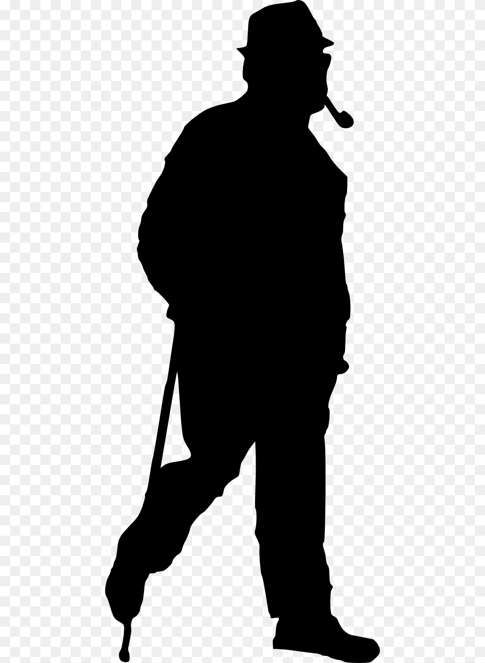Free Download Bigfoot Silhouette, Adult, Male, Man, Person Png Image
