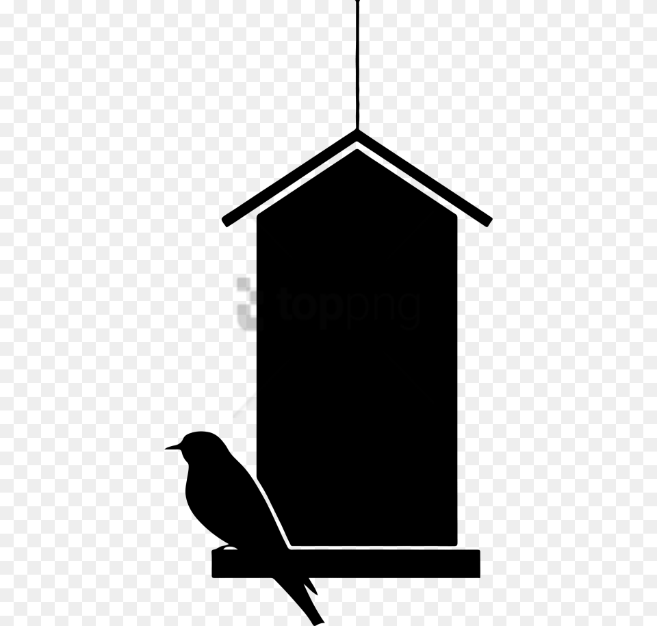 Free Download Bird Houses In Black And White Bird Houses In Black And White, Animal, Bird Feeder, Blackbird Png Image