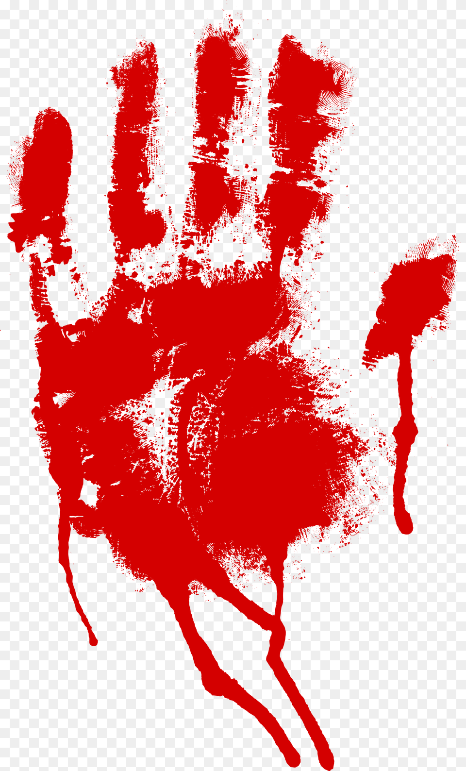 Free Download Bloody Handprint, Body Part, Hand, Person, Stain Png Image