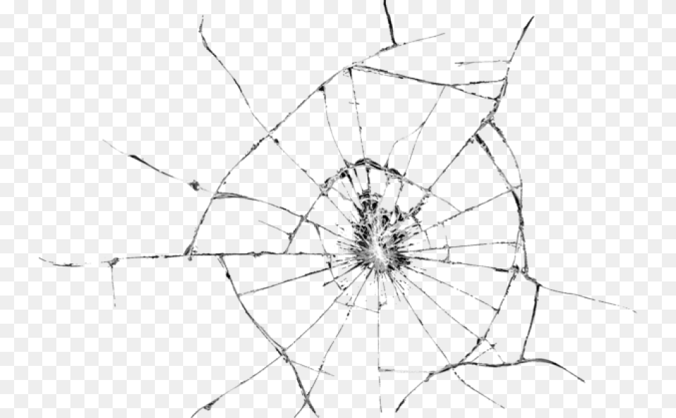 Free Download Broken Glass Effect Transparent Clipart Bullet Hole In Glass, Spider Web Png Image