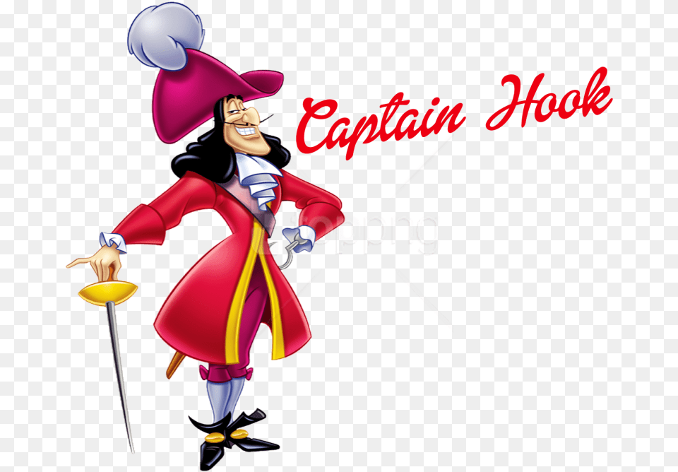 Free Download Captain Hook Clipart Photo Disney Villains Peter Pan, Book, Publication, Comics, Adult Png Image