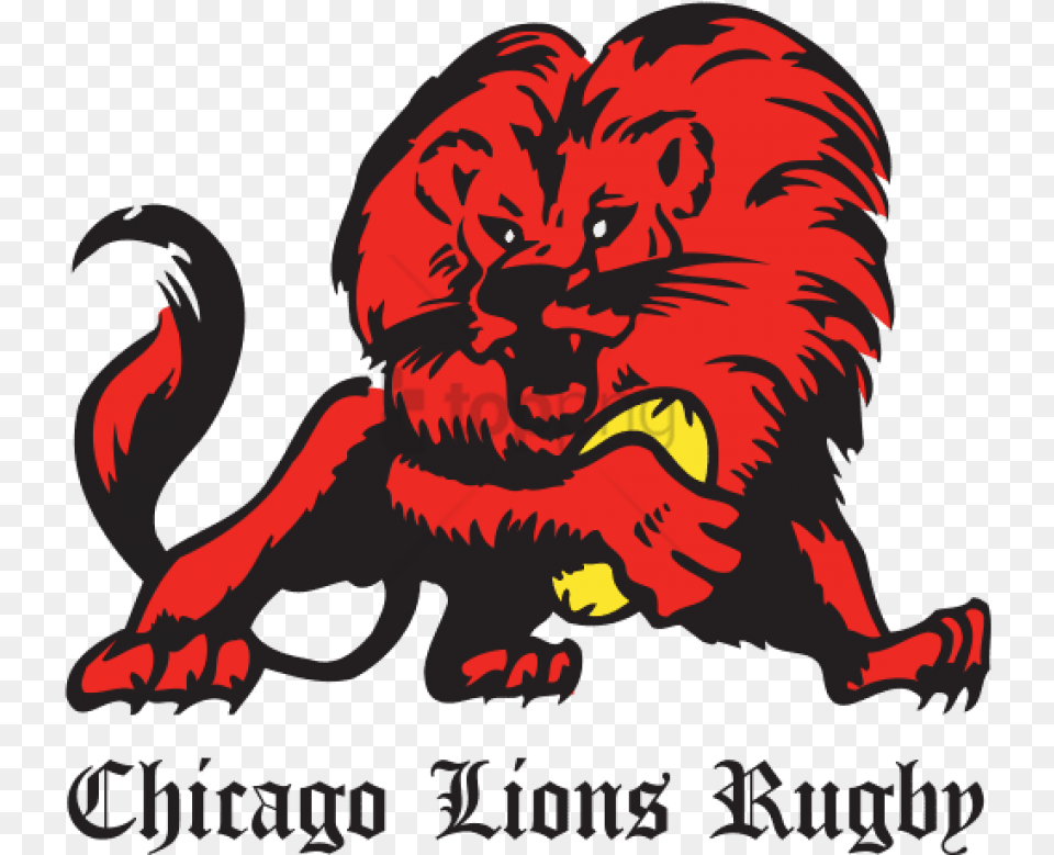 Chicago Lions Rugby Logo Lions Chicago, Animal, Lion, Mammal, Wildlife Free Png Download