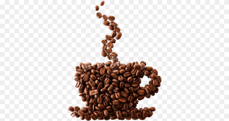 Free Download Coffee Beans Free Coffee With Coffee Beans, Beverage, Birthday Cake, Cake, Cream Png Image