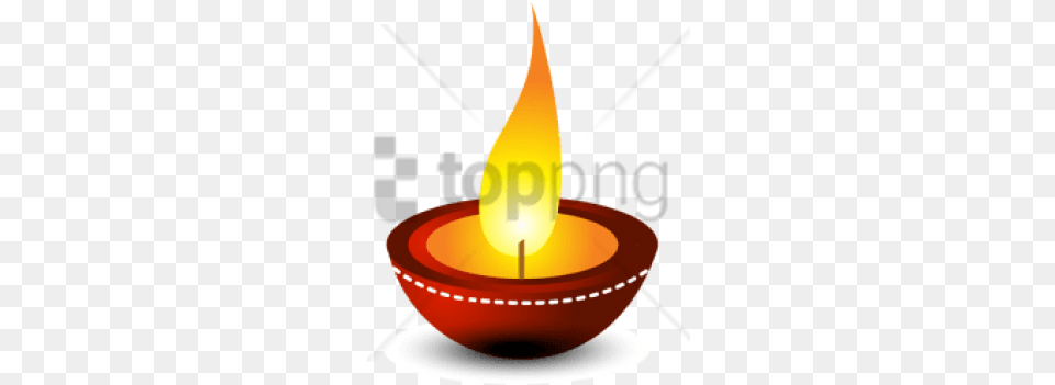 Diwali Kandil Background Transparent Diya, Fire, Flame, Blade, Dagger Free Png Download