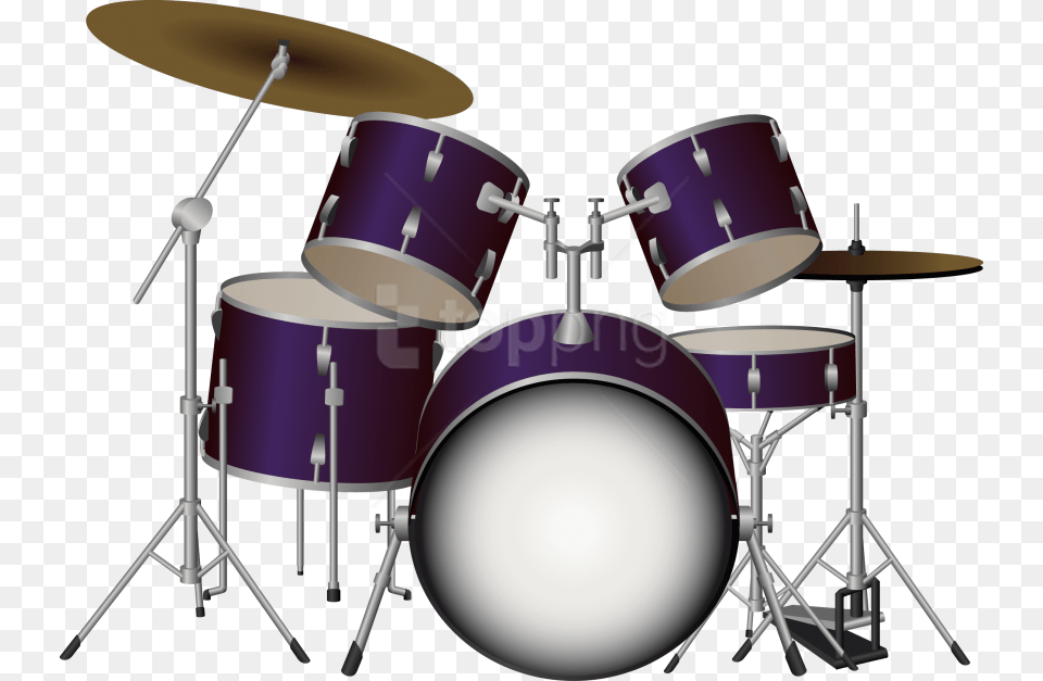 Free Download Drums Kit Clipart Photo Drum Set, Musical Instrument, Percussion, Chandelier, Lamp Png
