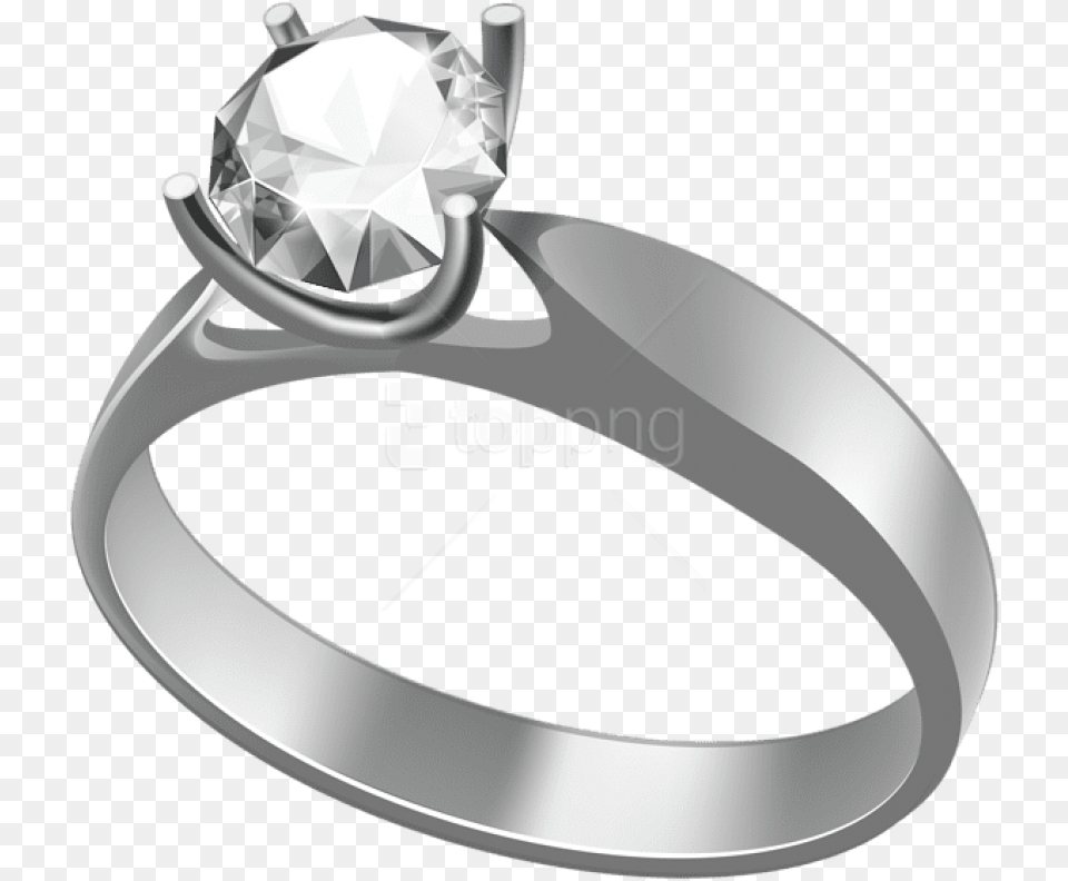 Free Download Engagement Ring Transparent Clipart Transparent Ring Clipart, Accessories, Jewelry, Platinum, Silver Png