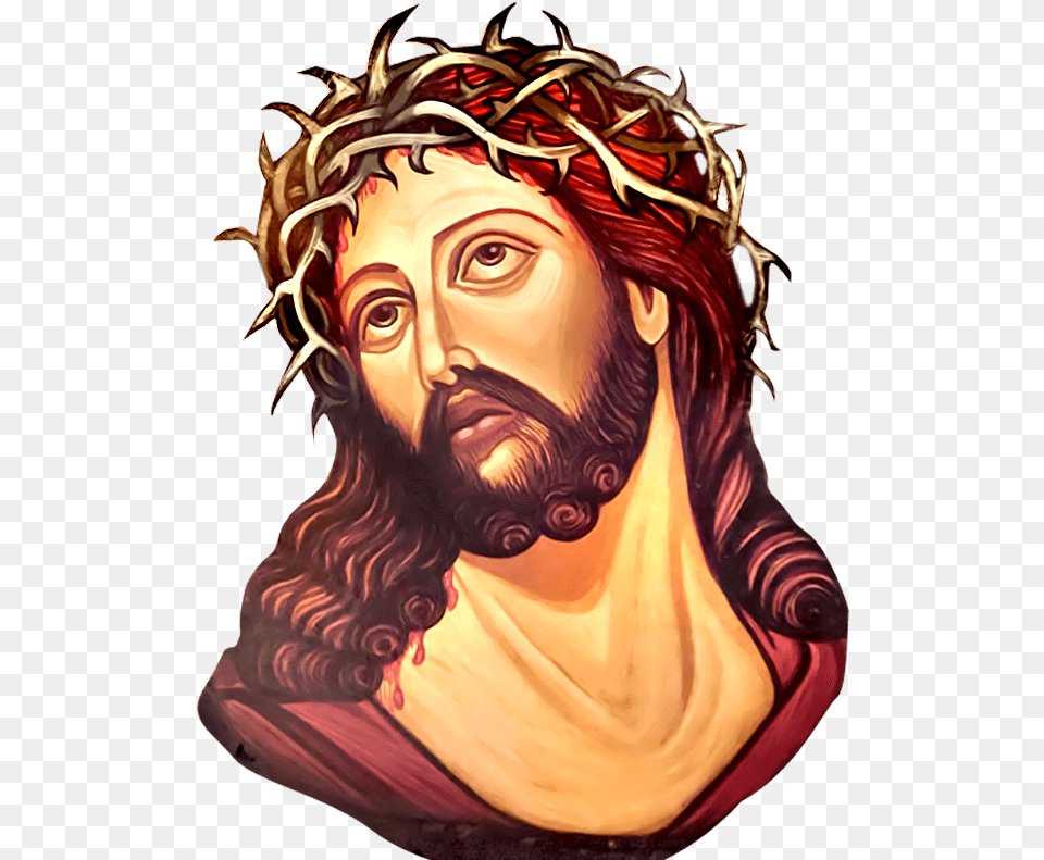 Free Download Gabriel Jesus Background Jesus Christ, Art, Painting, Adult, Person Png