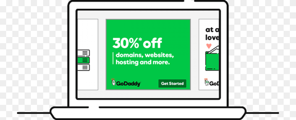 Godaddy Banners Images Background Display Device, Machine Free Png Download