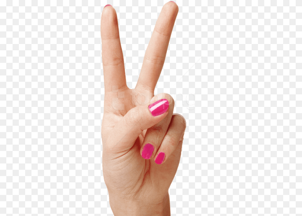 Free Download Hand Showing Two Fingers Clipart Hand Showing 2 Fingers, Body Part, Finger, Nail, Person Png