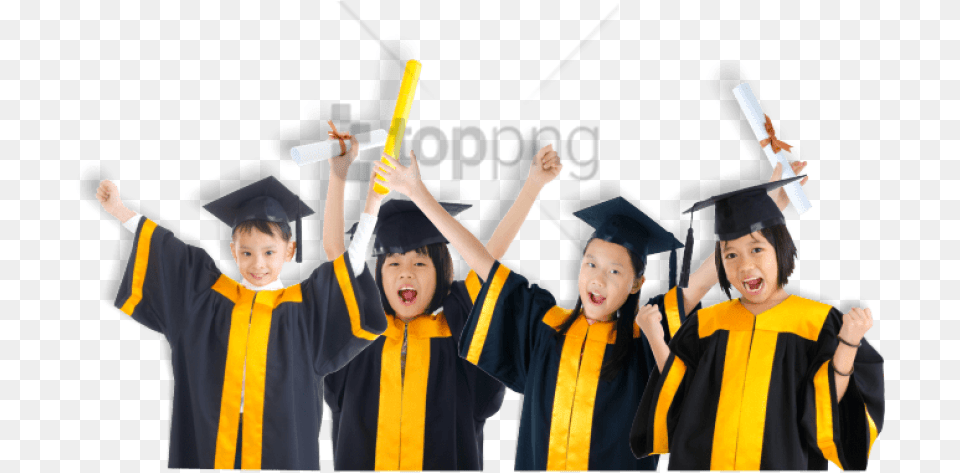 Free Download Kids Graduation Background Kids Graduation, People, Person, Baton, Stick Png