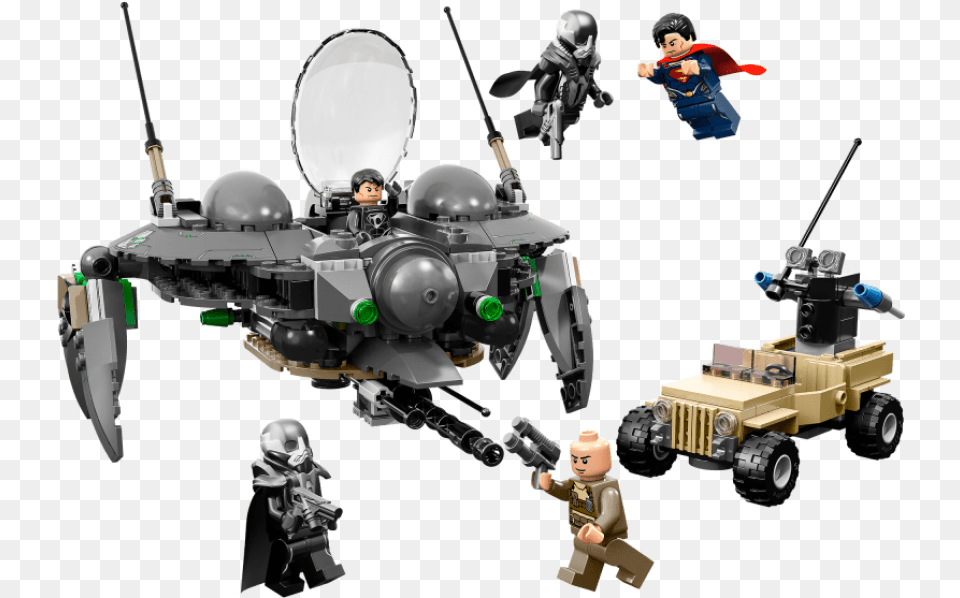 Download Lego Dc Super Heroes Battle Lego, Machine, Wheel, Baby, Person Free Png