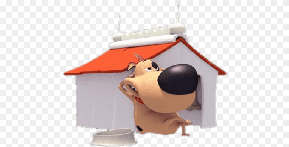 Download Loopdidoo In Front Of His Dog House Cartoon Free Transparent Png