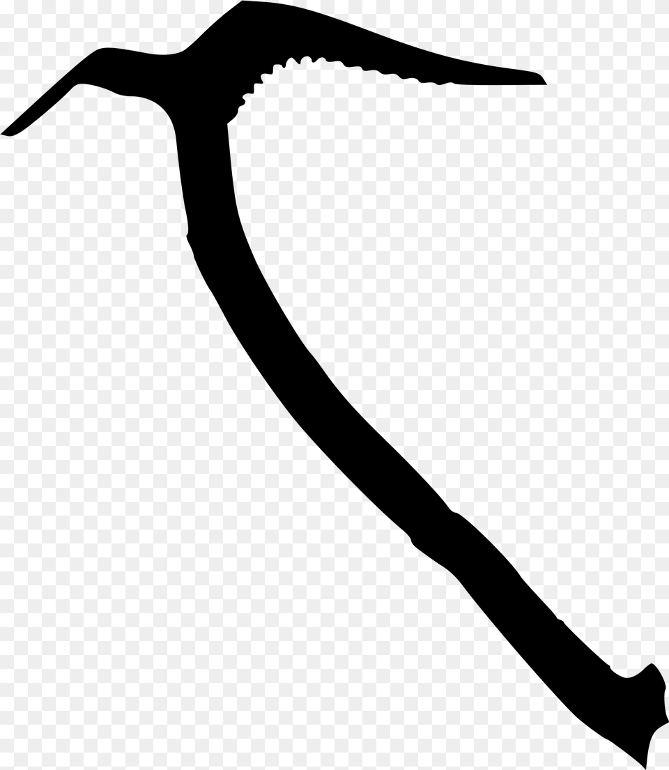 Free Download Of Ice Axe Transparent File Ice Axe Clip Art, Gray Png Image