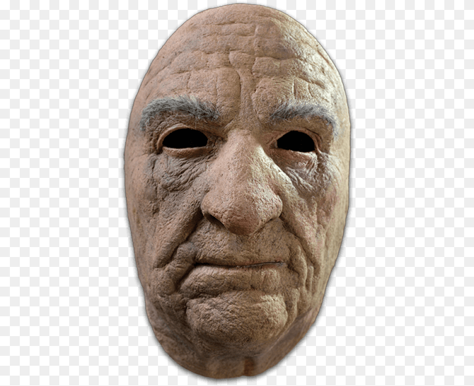 Free Download Old Person Face Mask Images Background Front Face Old Man, Photography, Portrait, Head, Male Png