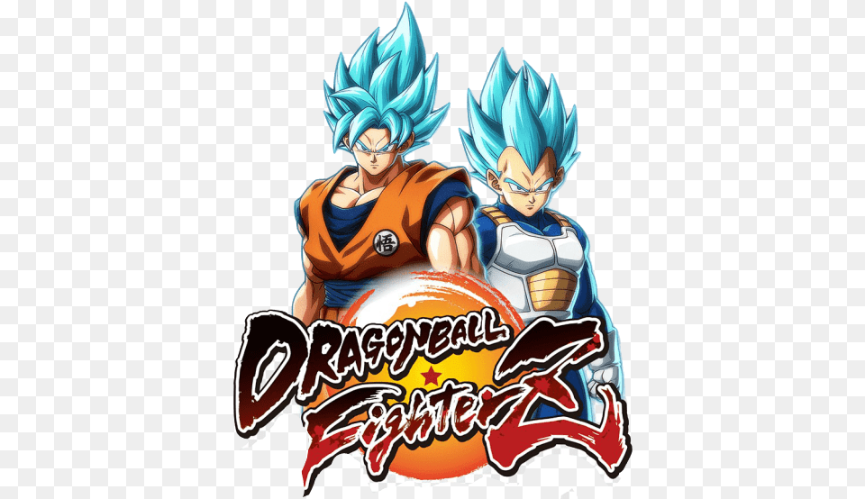 Pc Games Nikeegames Goku E Vegeta Dragon Ball Fighterz, Book, Comics, Publication, Adult Free Png Download