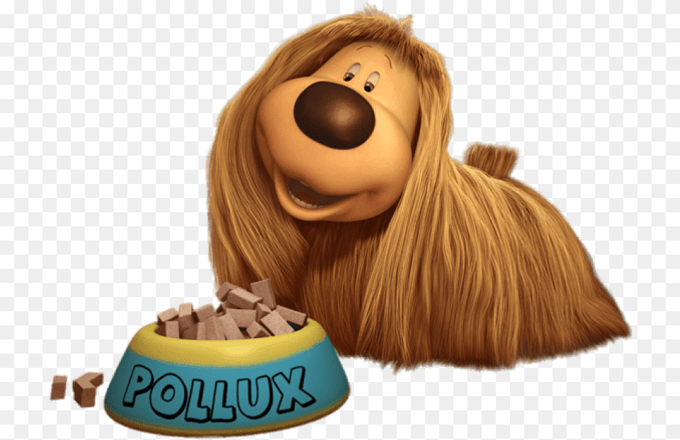 Free Download Pollux With Bowl Of Dog Food Clipart Dougal From The Magic Roundabout, Birthday Cake, Cake, Cream, Dessert Png Image