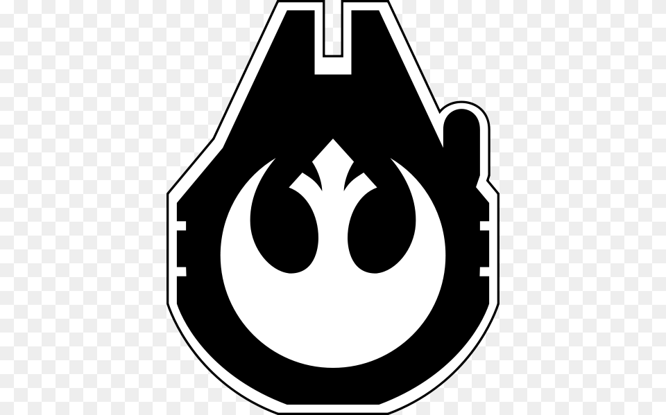 Free Download Rebel Alliance Symbol Clipart Anakin Rebel Alliance Millennium Falcon, Stencil Png