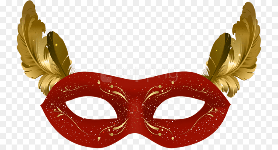 Download Red Carnival Mask Clipart Red Masquerade Mask, Food, Ketchup Free Png