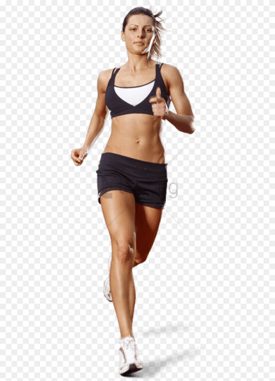 Running Woman Front Images Background Woman Running No Background, Adult, Female, Person, Clothing Free Png Download