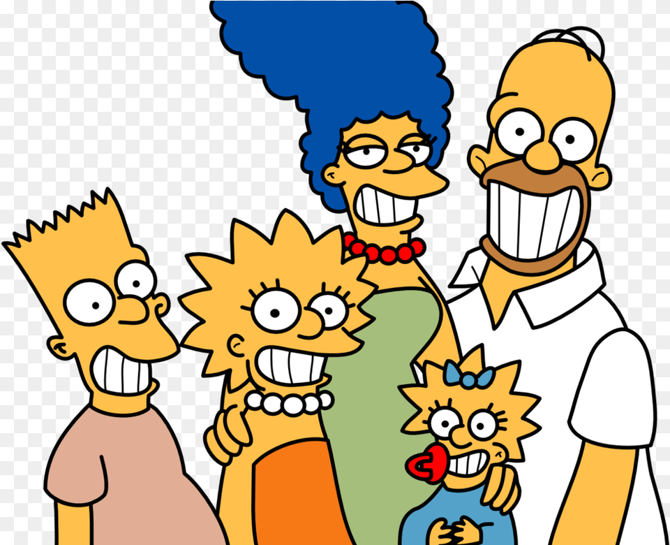 Download Simpson Family Vector Clipart Homer Simpson Simpsons Family Vector, Baby, Person, Cartoon, Face Free Transparent Png
