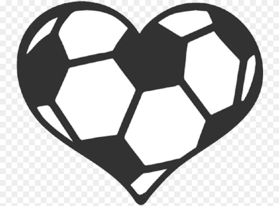 Download Soccer Ball Heart Background Soccer Ball Heart Svg, Football, Soccer Ball, Sport Free Png