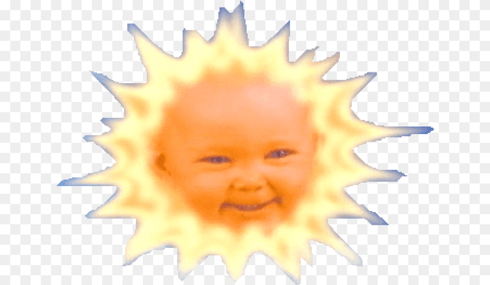 Free Download Sol Teletubbies Background Teletubbies Sun No Background, Face, Head, Person, Baby Png Image