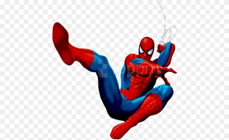 Download Spider Man Clipart Photo Spiderman Thank You Cards, Clothing, Hosiery, Sock, Person Free Transparent Png