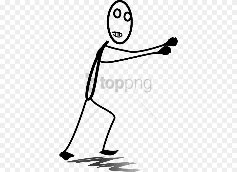 Download Stick Figure Pushing Images Background Angry Stickman, Face, Head, Person, Bow Free Png