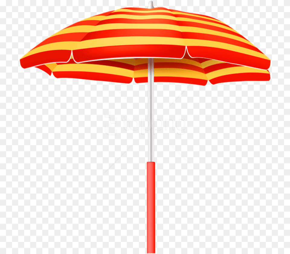 Download Striped Beach Umbrella Clipart Background Beach Umbrella, Canopy, Architecture, Building, House Free Transparent Png