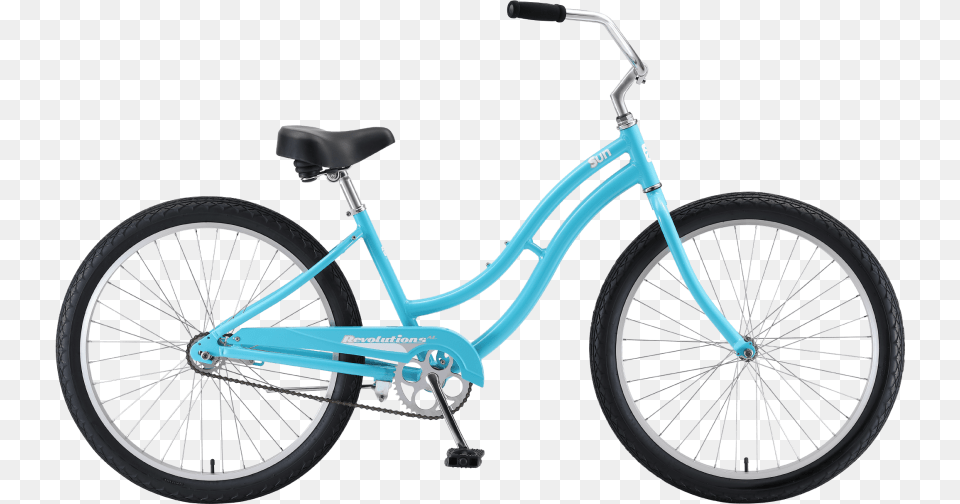 Sun Women S Cruiser Bikes Sun Bicycles Revolutions, Machine, Wheel, Bicycle, Transportation Free Png Download