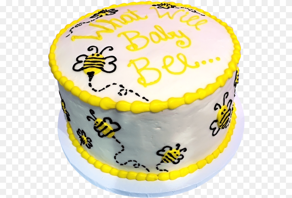 Download Will It Bee Cake Clipart Torte Chocolate Will It Bee Cake, Birthday Cake, Cream, Dessert, Food Free Transparent Png