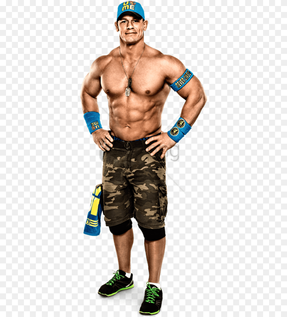 Free Download Wwe Superstars Background Wwe John Cena Full Body, Shorts, Clothing, Man, Person Png
