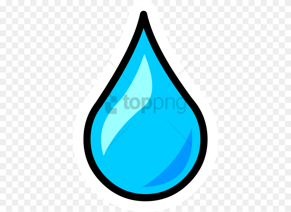 Drop Of Water Images Background Cartoon Transparent Background Water Drop, Droplet Free Png Download