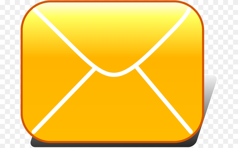 Free E Mail Email Symbol Yellow Colour, Envelope Png Image