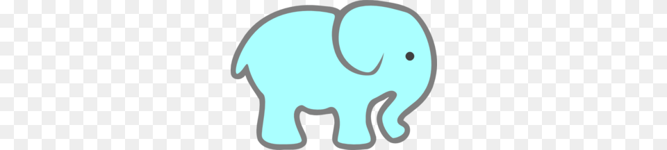 Elephant Stencils Blue Baby Elephant Clip Art, Animal, Mammal, Wildlife, Hockey Free Png