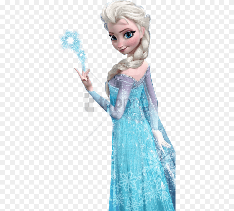 Elsa Frozen Image With Transparent Background, Person, Doll, Toy, Figurine Free Png Download