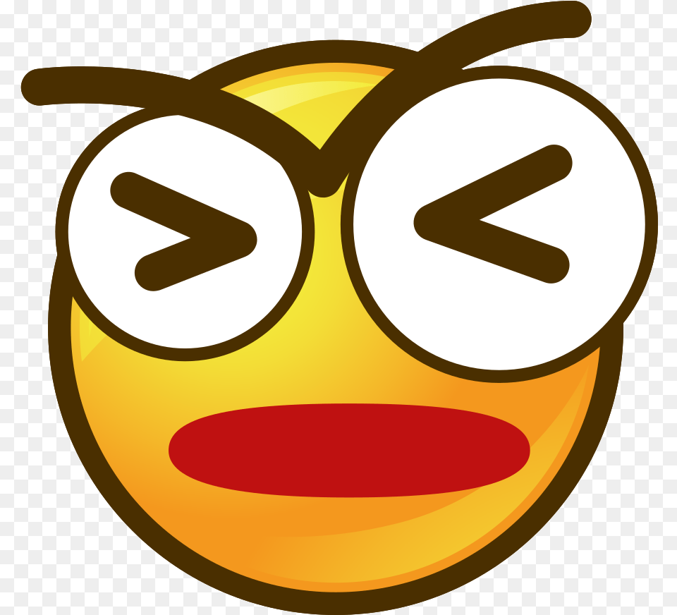 Emoji Circle Face Ouch Happy, Astronomy, Moon, Nature, Night Free Transparent Png