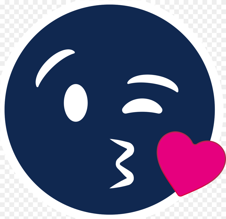 Emoji Face Kiss With Happy, Blade, Dagger, Knife, Weapon Free Transparent Png