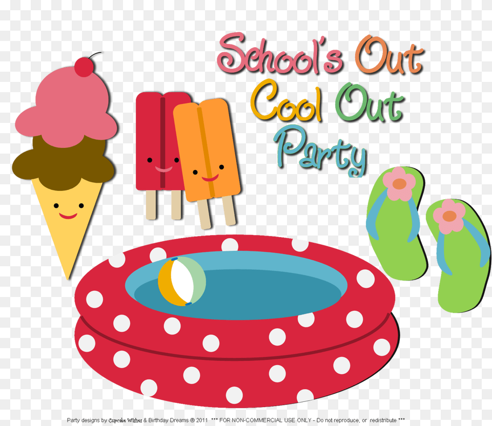 End Of School Year Clipart, Cream, Dessert, Food, Ice Cream Free Png