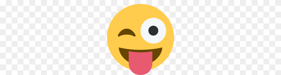 Free Eye Face Joke Tongue Wink Emoji Stuckout Icon Download, Astronomy, Moon, Nature, Night Png Image