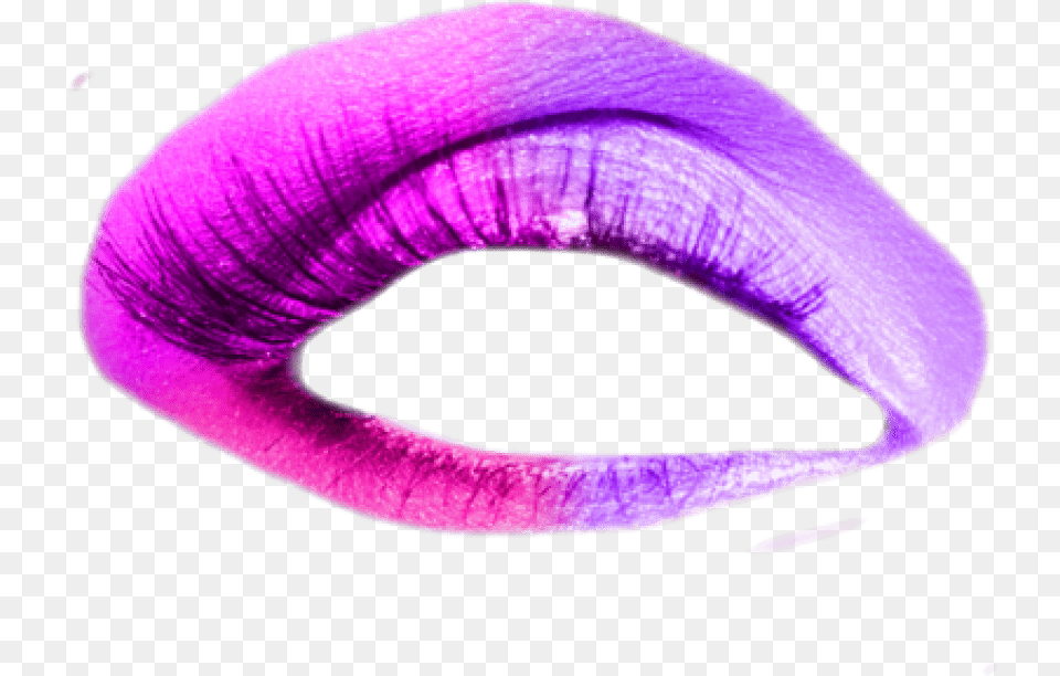 Eyeshadow Transparent Eyeshadow, Purple, Body Part, Mouth, Person Free Png Download