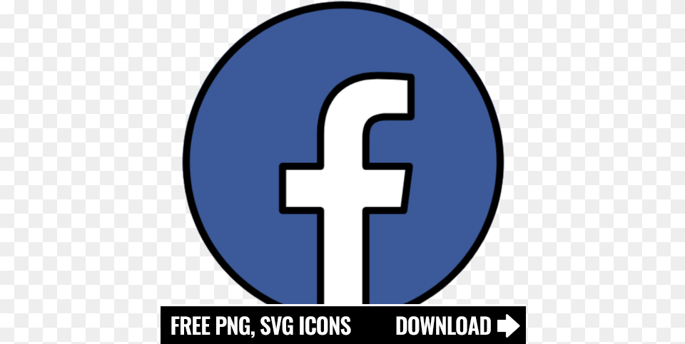 Facebook Icon Symbol Download In Svg Format Vertical, Number, Text, Sign, Disk Free Transparent Png