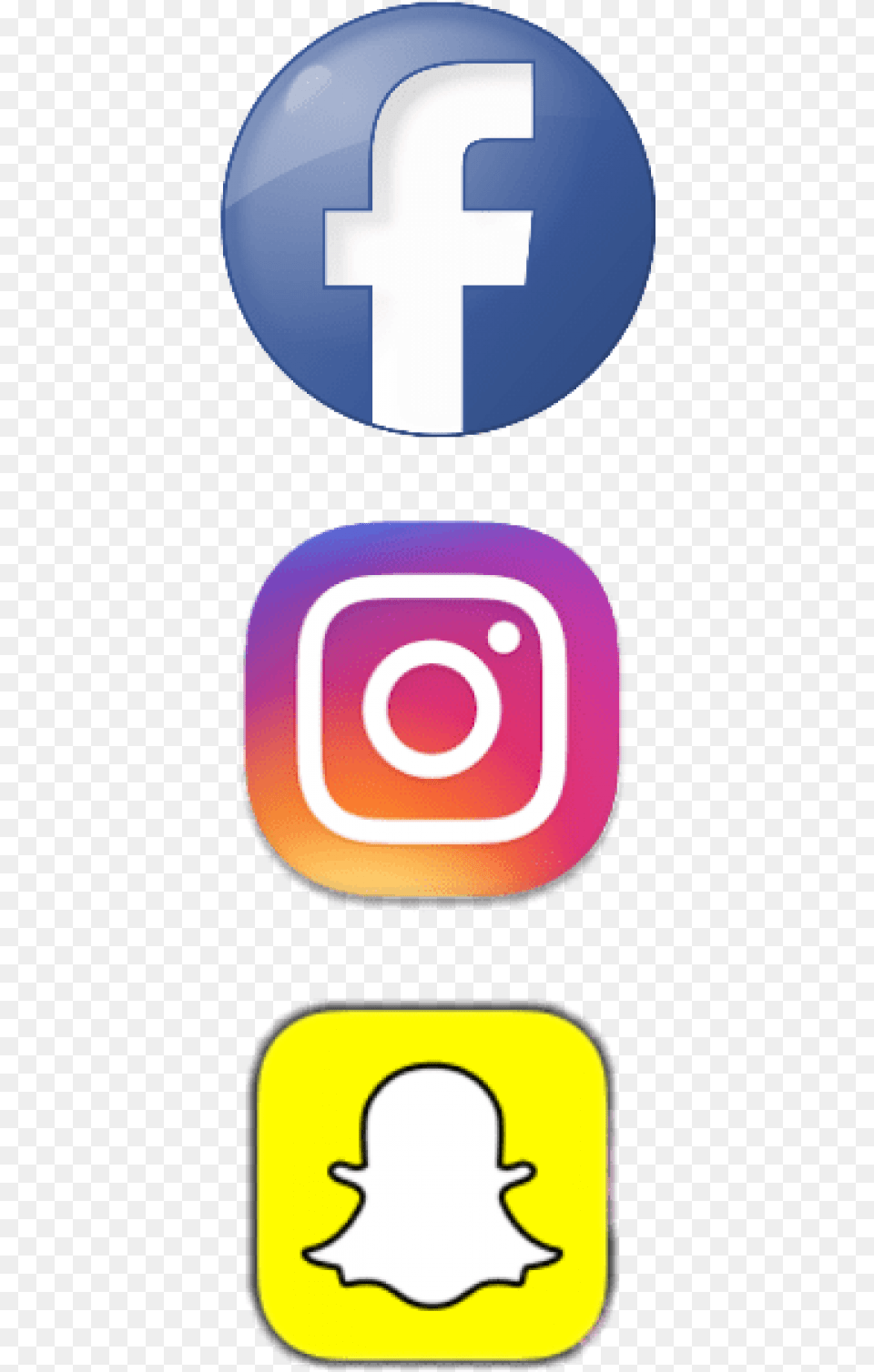 Free Facebook Instagram Snapchat Logo Transparent Background Instagram Logo, Light, Traffic Light, First Aid Png Image