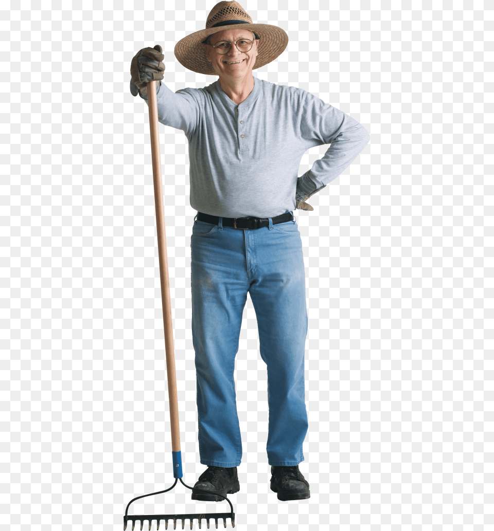 Farmer Transparent Survive Your In Laws Advice Ho Did, Hat, Clothing, Person, Man Free Png