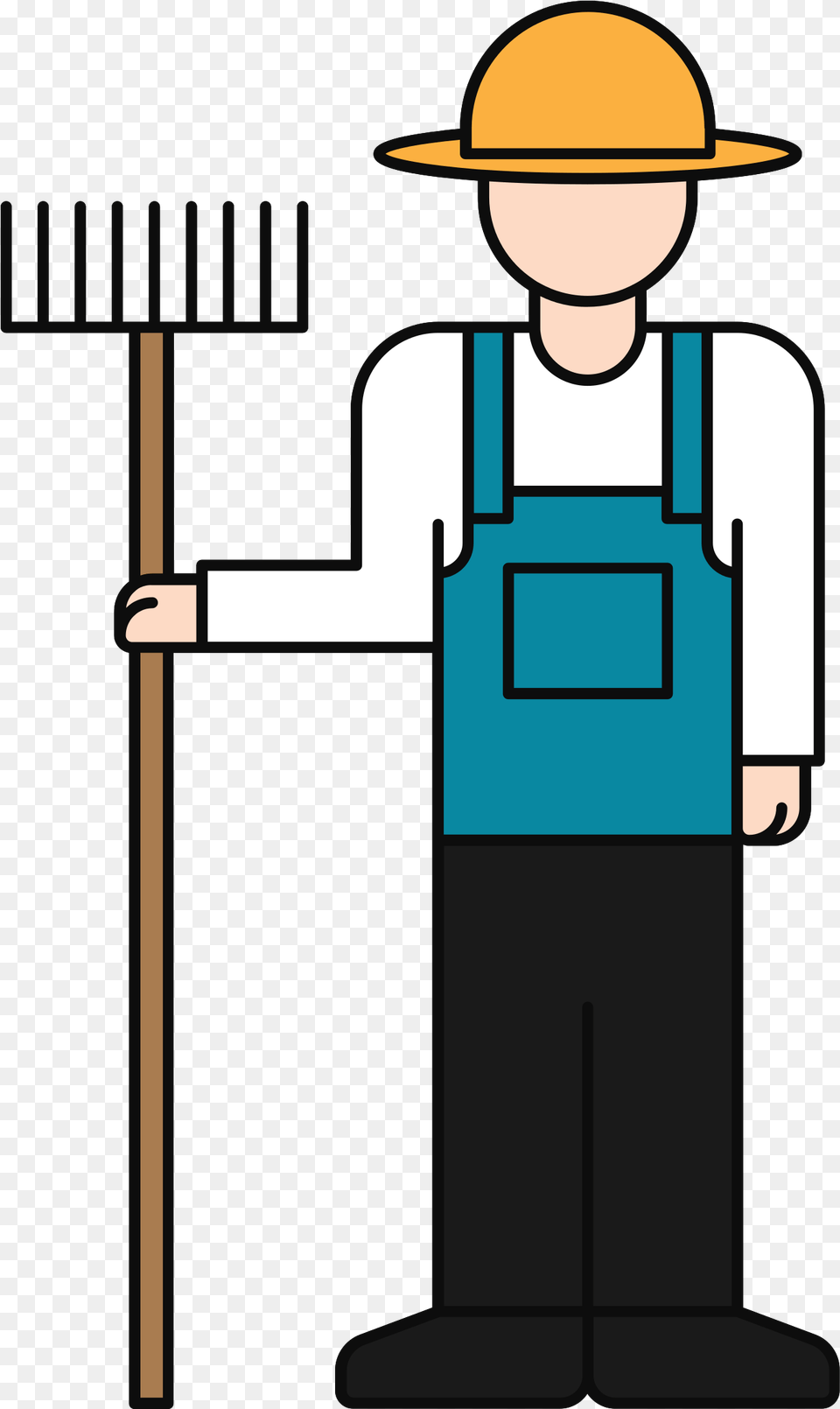 Free Farmer With Transparent Background Worker, Garden, Nature, Outdoors, Gardening Png Image